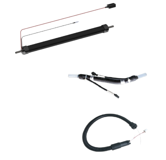 Stainless steel pipeline heating system