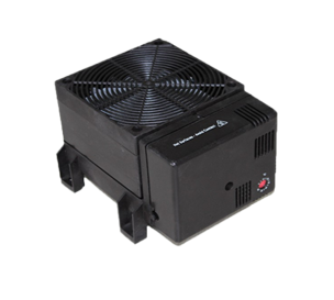 Enclosure fan heater