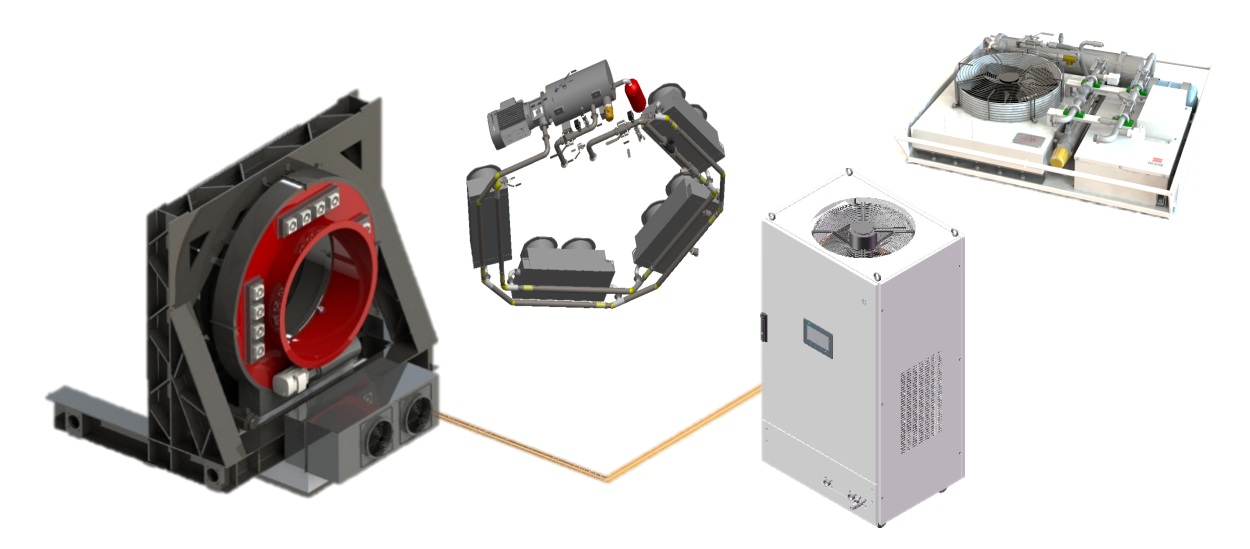 Medical Accelerator Liquid Cooling solution